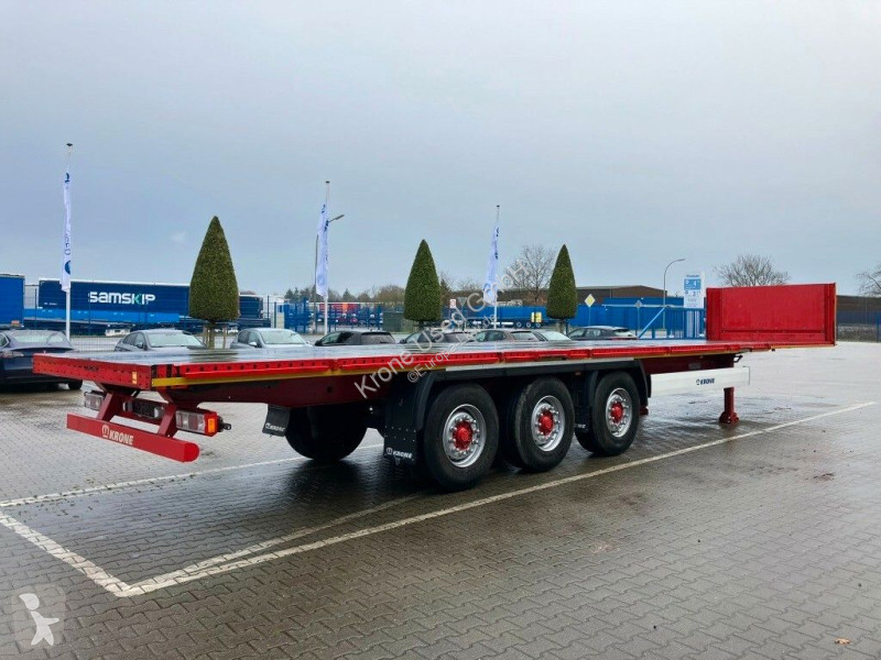 Krone Plateau  27 eLBP4-C semi-trailer