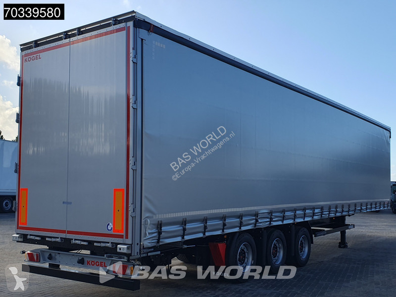 Kögel S24-1 3 axles Mega SAF Lift Axle...