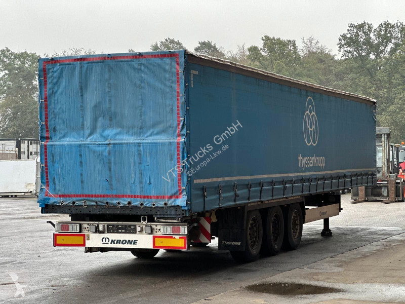 نصف مقطورة Krone Curtainsider/EDSCHA/Liftachse/Box