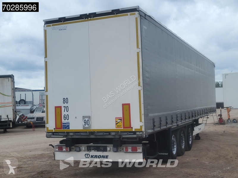Krone Hardwood Lift Axle semi-trailer