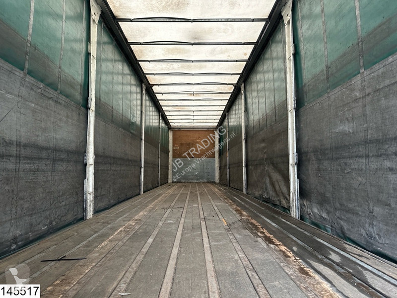 نصف مقطورة Lecitrailer Tautliner Lift Axle,...