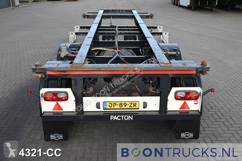 Sættevogn Pacton ET4 | 20ft * 2810KG * SAF/DRUM...