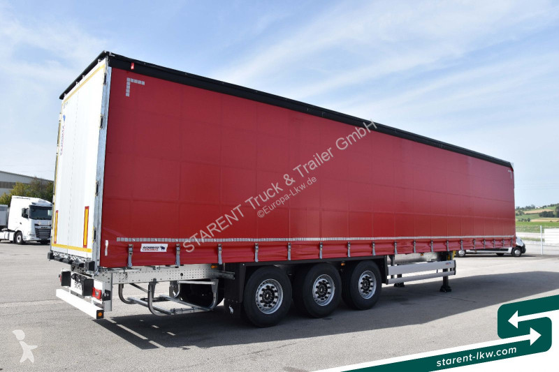 نصف مقطورة Schmitz Cargobull Hubdach Liftachse...