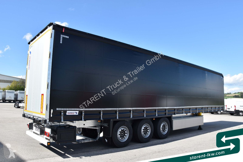 نصف مقطورة Schmitz Cargobull Hubdach Liftachse...