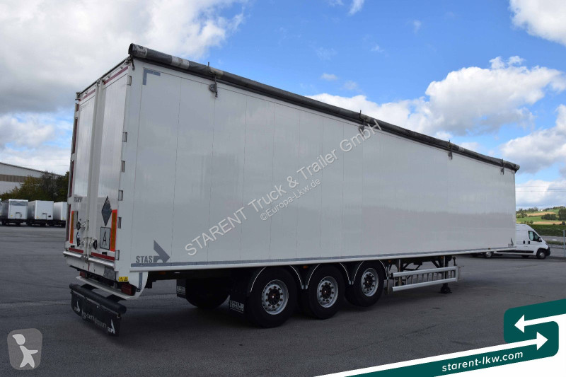 نصف مقطورة Stas 10mm 91m³ 2 x Liftachsen SAF...