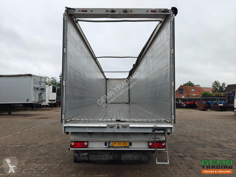 Kraker trailers 92m³ Walking floor - Galvanized...