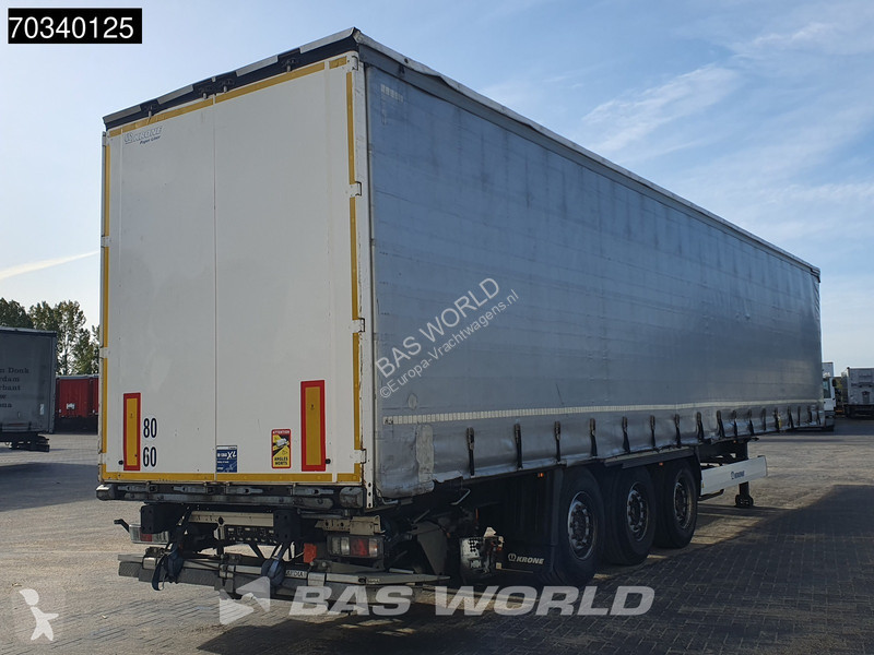 Krone 3 axles Lift Axle Sliding Roof Hardwood...