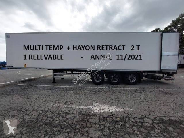 نصف مقطورة Lamberet MULTI TEMP + HAYON -  11/2021
