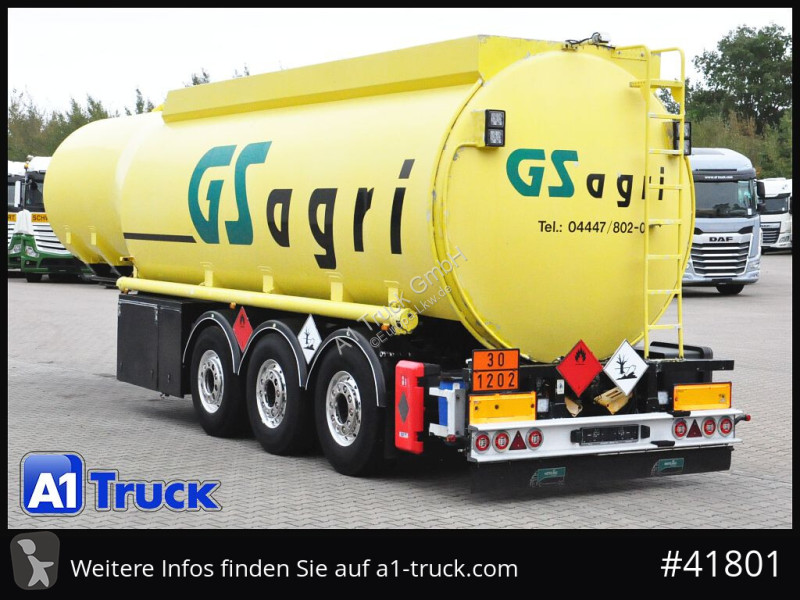 Oplegger  Alu, Benzin + Diesel , 40m³ 2...