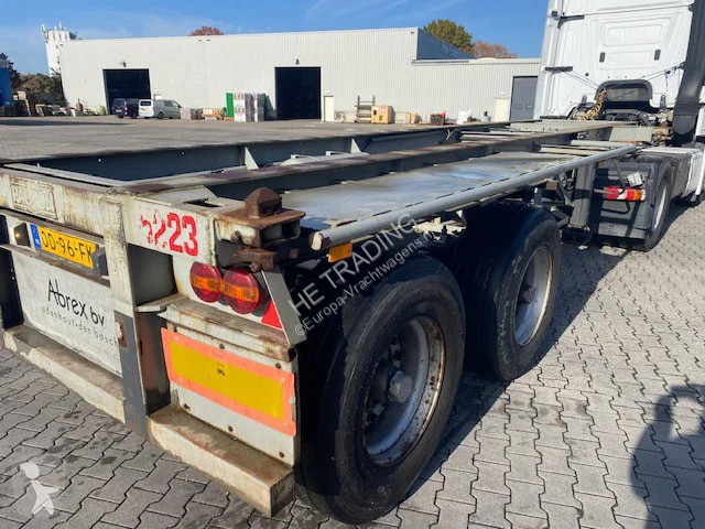 Sættevogn Pacton 2328 C2 2 asser, bladvering,...