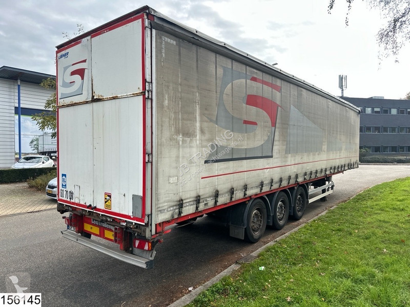 Félpótkocsi Lecitrailer Tautliner Lift axle