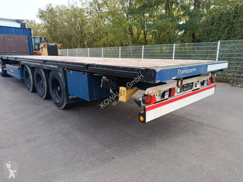 Oplegger Krone Platte Standard mit Palettenkasten