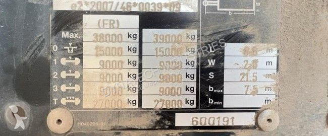 Oplegger Fruehauf OPTIMUM