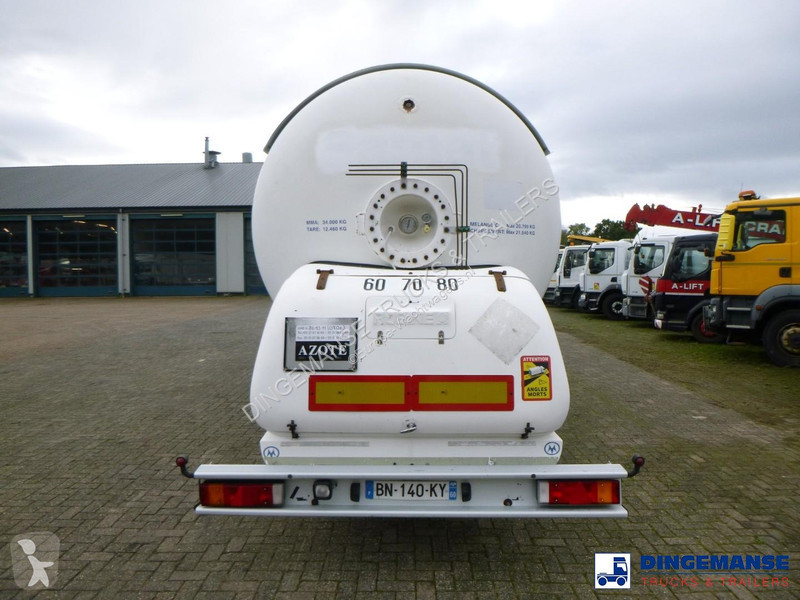 Oplegger Robine Gas tank steel 49.5 m3 / 1 comp...