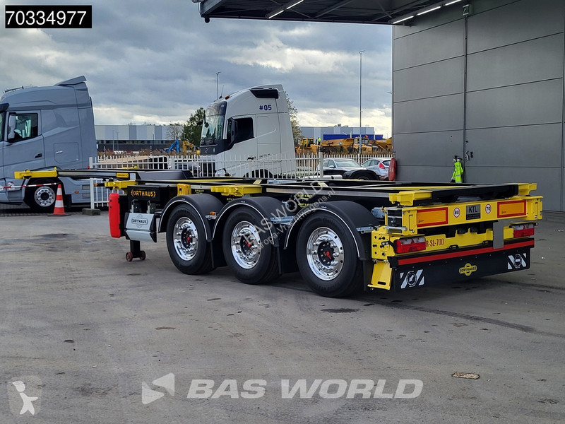 Félpótkocsi Orthaus A3 3 axles NEW Multi 45ft...