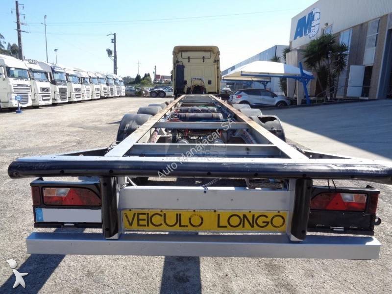 Semirimorchio Lecitrailer LTP-3ES EM CHASSI 3EIXOS