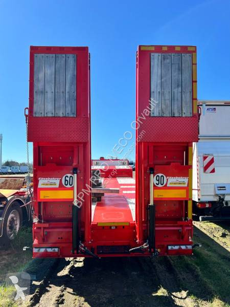 Semitrailer Kässbohrer SLS Porte-engin fixe