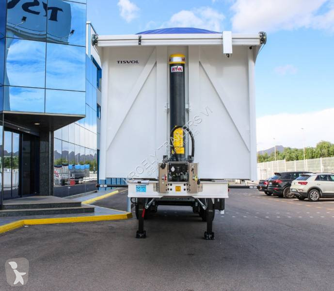 Semitrailer Tisvol céréalières  57m3