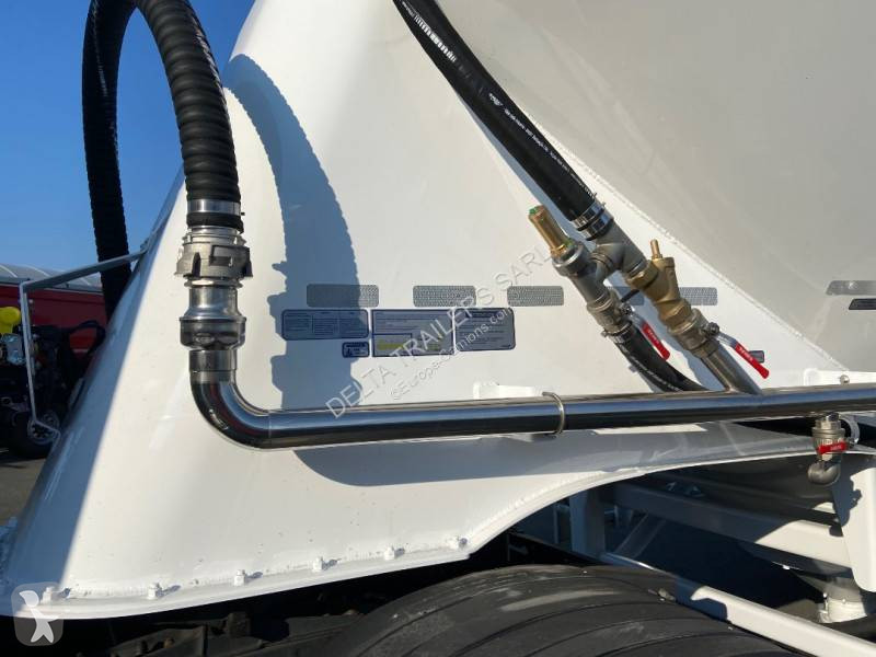 Semitrailer Omeps 39m3 plate Dispo octobre 2022