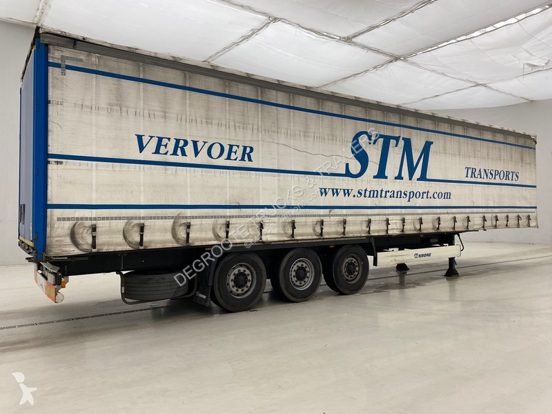 Semitrailer Krone Tautliner coil