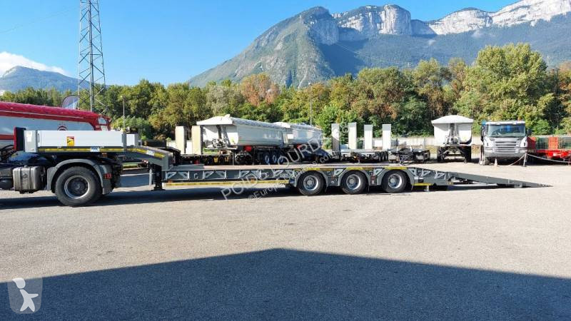 Semitrailer Trax Porte-engins 3 essieux DISPO