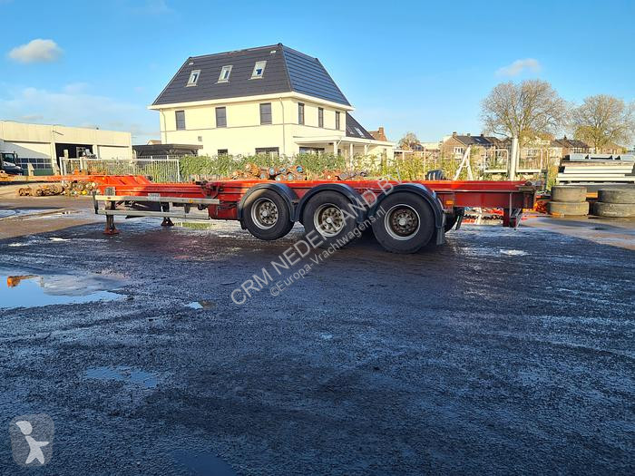Semitrailer Renders RSCC 12-27 3 AXLE CONTAINER...