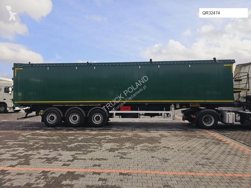 Semitrailer Wielton wywrotka 66m3 / 29 PALETOWA...