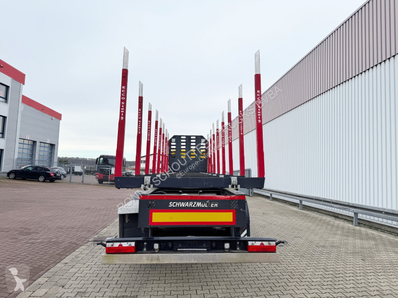 Semitrailer Schwarzmüller 3-Achs Holzauflieger...