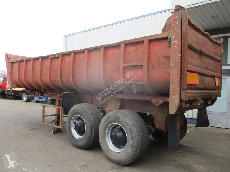 Oplegger Fruehauf D33C , 2 axle , Steel tipper...