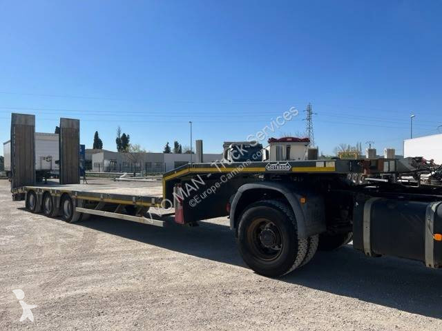 نصف مقطورة Nooteboom Semi remorque porte engins...