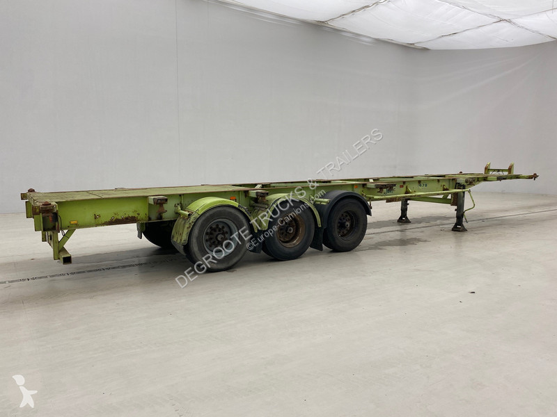Semitrailer Van Hool 2 x 20-30-40 ft