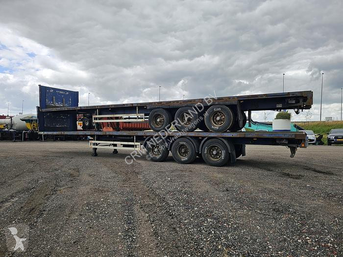 Semitrailer Pacton 3 AXLE FLATBED TRAILER BPW DRUM