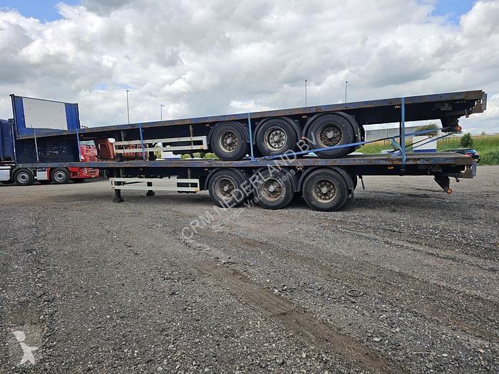 Semiremorca Pacton 3 AXLE FLATBED TRAILER BPW DRUM