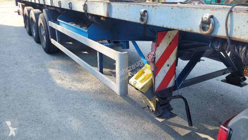 Sættevogn Schmidt Plateau mit Lift und...