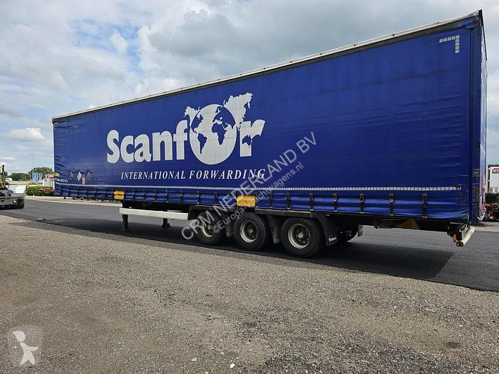 Semitrailer Krone 27 3 AXLE MEGA CURTAINSIDER...