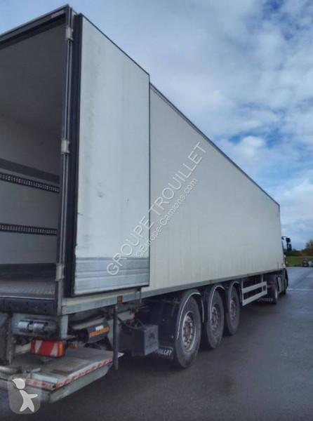 نصف مقطورة Trouillet 38 TONNES HAYON CAISSE...