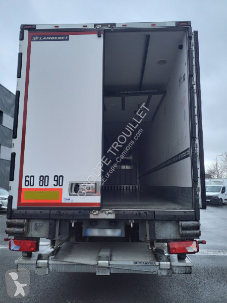 Semitrailer Trouillet FRIGO 38 TONNES HAYON...