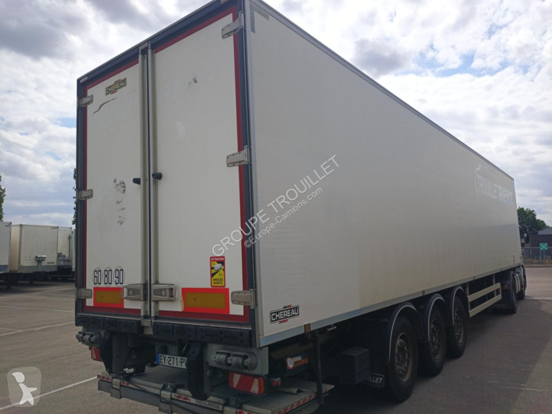 نصف مقطورة Trouillet FRIGO 38 TONNES HAYON...