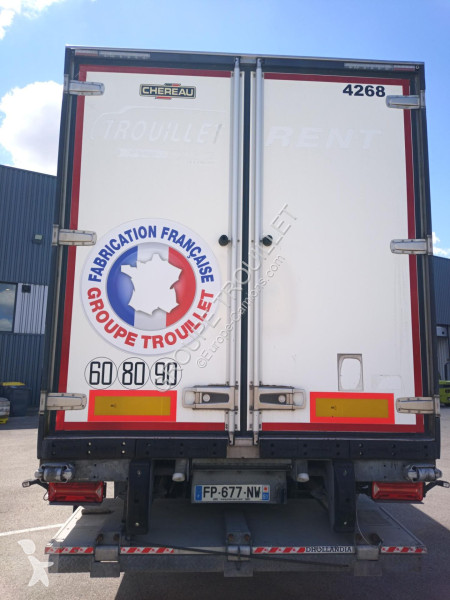 نصف مقطورة Trouillet 38 TONNES HAYON CAISSE...