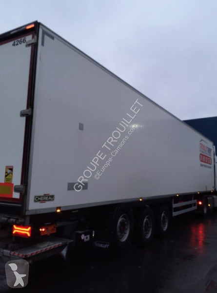 نصف مقطورة Trouillet 38 TONNES HAYON CAISSE...
