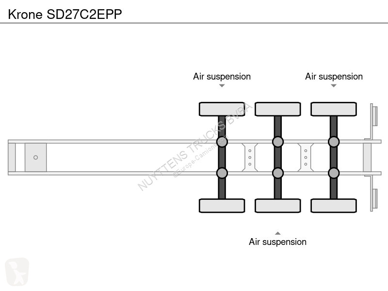 Semi reboque Krone 27C2EPP