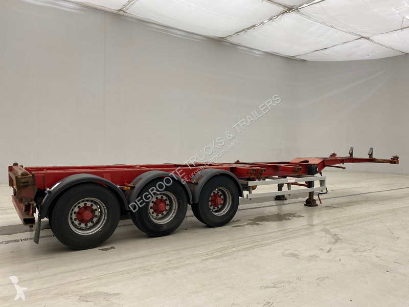 Semitrailer Renders Skelet 20-30-40 ft