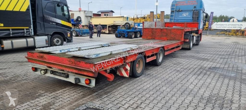 Sættevogn  Naczepa niskopodwoziowa typu semi, 2...