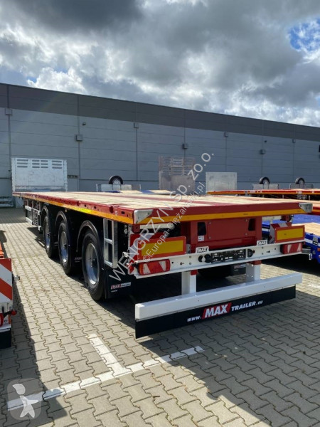 Oplegger MAX Trailer 3 osiowa platforma 2 x...