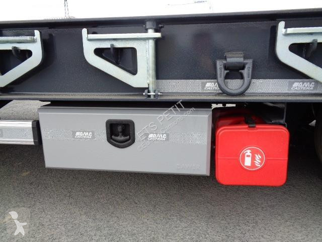 Semitrailer Castera  Porte Engin 3 essieux