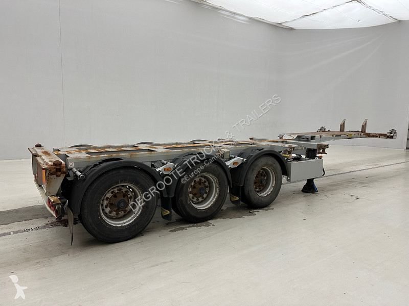 Semi reboque Broshuis Polyvalent skelet ADR 2 x...
