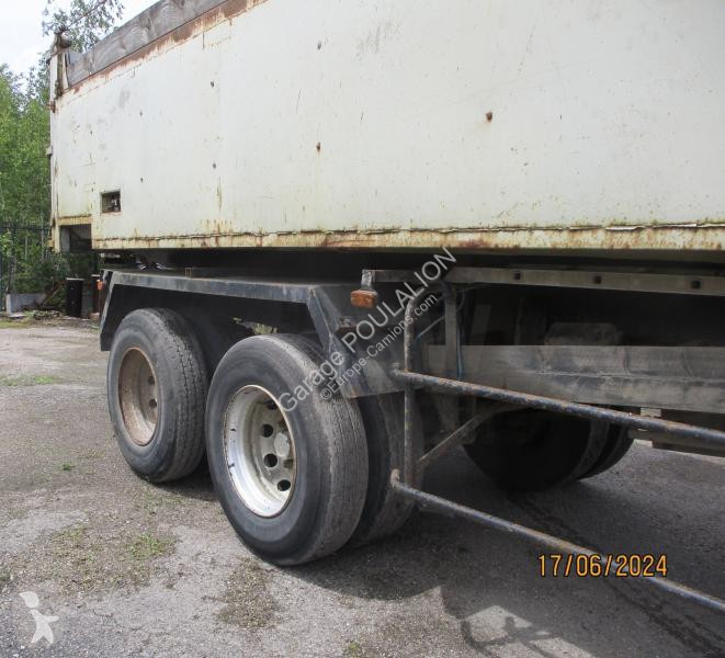 Semitrailer Thevenon  BENNE 2 ESSIEUX AVEC LA...