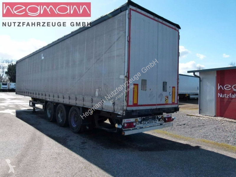 Remorque Caisse Rigide Schmitz Cargobull WSI 1/50 - 3 Essieux, Blanche, Métal Et Plastique