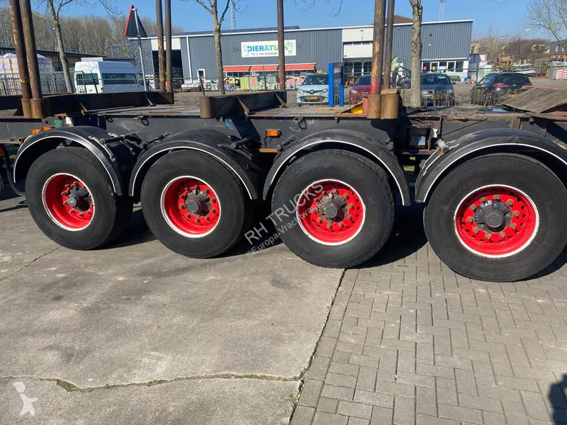 Sættevogn Doll 4 AXLE - BPW - WOOD / HOLZ /...