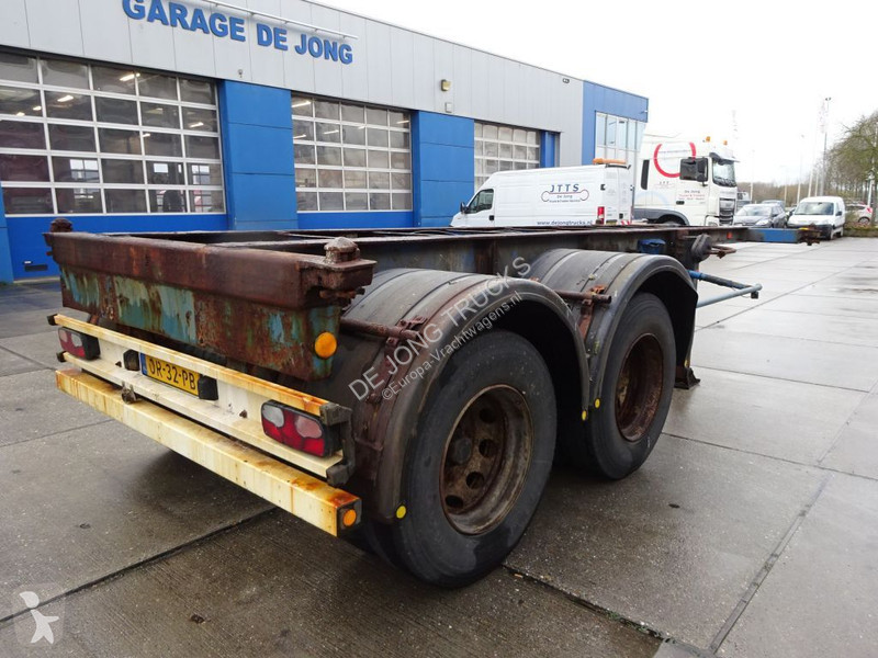 Semi reboque Groenewegen 20 FT Chassis / Steel...
